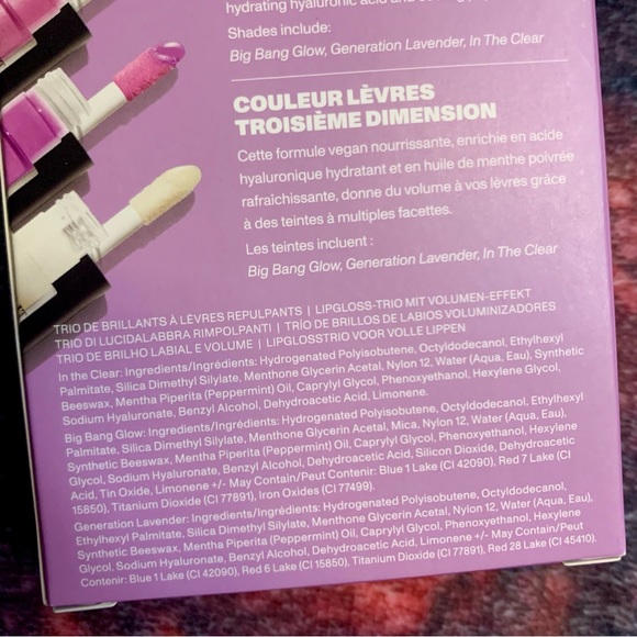 💛 Morphe Make It Big Plumping Lip Gloss Trio - NWT - Picture 5 of 15